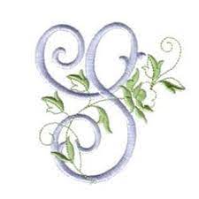 This free machine embroidery appliqué download includes designs to be used with the 26 letters on the go! Rose Script S Embroidery Designs Machine Embroidery Designs At Embroiderydesigns Com Beadwork Embroidery Embroidery Embroidery Letters