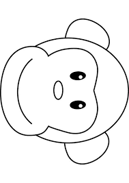 Bongo Monkey Coloring Drawing Monkey Drawing Monkey Coloring Pages Monkey Drawing Easy