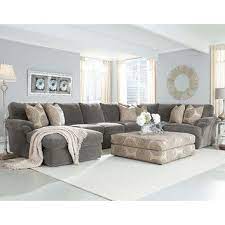 In addition to basic color choices such as a gray couch, black couch or brown couch, there are many other possibilities—even a blue couch. Grey Sectional With Light Blue Walls Bradley Sectional With Images Home Home Living Room Home Decor