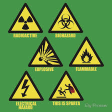 Warning Signs By Ely Prosser Warning Signs Signs Food Safety Posters