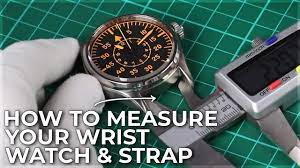 The lug width is often imprinted into the lining. How To Measure Your Wrist Watch And Watch Strap Youtube