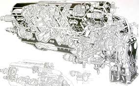 Click on the thumbnail to enlarge the image The Rolls Royce V12 R Merlin Engine