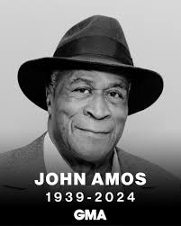 John Amos, the actor best known for playing doting father James Evans Sr. 