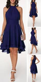 Upgrade Your Wardrobe And Try New Styles This Year Free Shipping 30 Days Easy Return At Rosewe Co Dresses For Teens Navy Blue Dresses Fashion Dresses Online