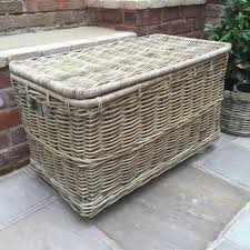 Mdesign woven seagrass home storage basket with lid, set of 3. Extra Large Wicker Laundry Basket With Lid Basket Poster