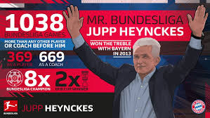 In seiner heimat setzt es für jupp heynckes die erste niederlage. Bundesliga Jupp Heynckes The Records Behind A Bundesliga Legend With Bayern Munich And Borussia Monchengladbach