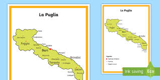 Puglia may also surprise you with its wealth of archaeological sites,. La Puglia Cartina Politica Risorse Scuola Primaria