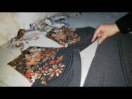 خياطة أم معاذ طريقة تفصيل وخياطة قندورة فورم ستيان الفيديو مسجل Youtube Fashion Floral Tie Floral