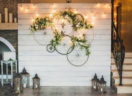 Wanddekoration Fahrradreifen Blumen Lichterketten Crafty People In 2019 Pinterest Wedding Decorations Wedding And Decor Backdrops Wedding Decorations Fairy Lights