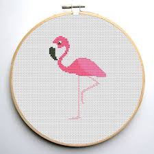 Cross Stitch Pattern Crochet Graph Pattern Pdf Flamingo
