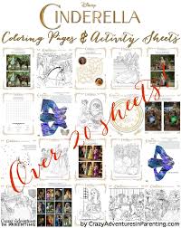 Take a look at all our other coloring pages available! New Disney S Cinderella Coloring Pages And Activity Sheets