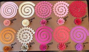 Maybe you would like to learn more about one of these? Pin By Jessica Fulton On Silhouette Ideas Paper Flowers Diy Flower Template Rolled Paper Flowers