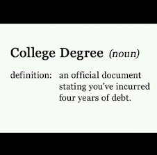 The Meaning Of College Has Changed It S Not So Much About What You Know But Who You Know College Degree Meant To Be Nouns