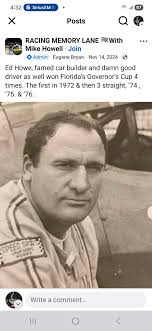79 years ago today a legend was born. Jim Howe Sr was my foundation for  everything drag racing and what is known as Howe Motorsports today. Happy  Birthday Dad.
