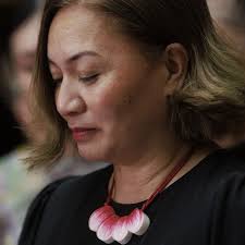 Green Party co-leader Marama Davidson has revealed that she has been  diagnosed with breast cancer. The Green Party caucus stood with her in  solidarity at the announcement. #nzstuff #nzparliament #politics  #photojournalism #wellingtonnz #