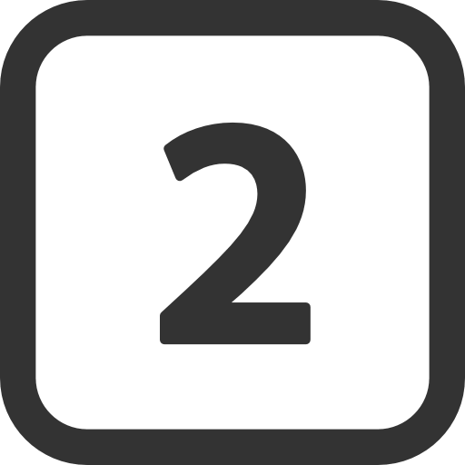 Número 2 - Icono gratis PNG, ICO | Icon-Icons