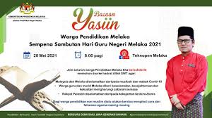 Indonesia mewajibkan rakyatnya untuk belajar secara formal selama 12 tahun. Jabatan Pendidikan Negeri Melaka Bacaan Yasiin Sempena Sambutan Hari Guru Negeri Melaka 2021 Tarikh 28 Mei 2021 Masa 8 00 Pagi Lokasi Teknopenmelaka Pendidikanberkualitiinsanterdidiknegarasejahtera Jpnmelakajenamakerajaanno1
