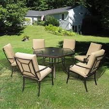 Walmart Laredo 7 Piece Sling Hexagon Patio Dining Set Seats 6 Patio Patio Dining Set Patio Furniture