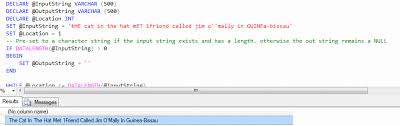 Capitalization writing the first letter of a word in uppercase, and the rest of the letters in lowercase. T Sql To Enforce Proper Case Capitalization Justin Cooney