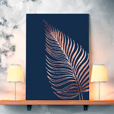 Printable Rose Gold Wall Decor Rose Gold Bedroom Decor Fern Rose Gold Wall Decor Fern Wall Art Gold Wall Decor