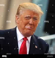 Melania trump with her son hi-res stock photography and images