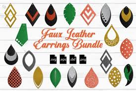 Download Free Svg Faux Leather Earrings Bundle Svg Eps Dxf Png Free Files Svg Cut Download PSD Mockup Templates