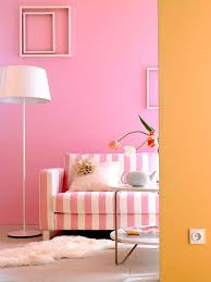 Orange is made with red and yellow , so it is a secondary color just as purple and green are. Eye For Design Decorating With Pink And Orange