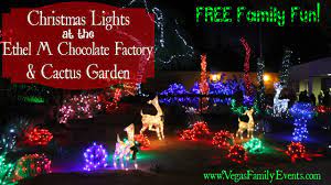 This footage was filmed on november 14. Las Vegas Free Christmas Lights Ethel M Chocolate Factory Youtube