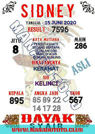 Syair Bocoran Prediksi Sydney 15 Juni 2020 In 2020 Sydney Simple Life Hacks Lucky Number