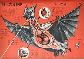 تويتر \ エリック على تويتر: "「大怪獣空中戦 ガメラ対ギャオス」公開記念日 ギャオス、ジューサーになっていて食べた人間の血を搾る ギャオス胃も壮絶だけど、脊髄に音叉が付いてるってところがもっと凄いw https://t.co/CtJa12vUaK"