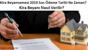 Evinizi kiraya verirken dikkat etmeniz gereken en önemli noktalardan biri kira sözleşmesidir. Kira Beyannamesi 2019 Kira Gelir Vergisi Ne Zaman Kira Vergisi Muafiyeti