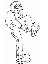 Doodle coloring page for adults and kids. Bigfoot Coloring Pages Free Printable Coloring Pages For Kids