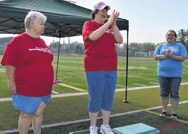 Track and field qualifying at Special Olympics