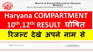 Haryana Hbse Compartment Result Kaise Check Kare Name Se 10th 12th Compartment Result Youtube