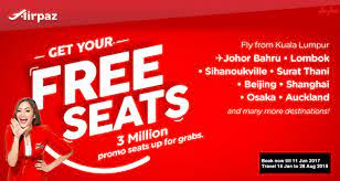 Book Your Seat Now 3 Millions Promo Seats Up For Grab On Airpaz Book Now Http Ow Ly Mg5o302772o More Info Http Ow Ly Jiyf30cjw5v Air Asia Malaysia Johor