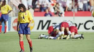 Andrés escobar's fatal own goal in 1994 colombia captain was murdererd in the car park of a medellín nightclub after usa exit mon, jun 4, 2018, 12:00 What Really Went Wrong With Colombia At Usa 94 Fourfourtwo