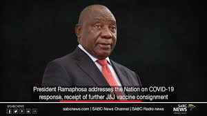 The address follows a meeting of the national. President Ramaphosa Addresses The Nation On Covid 19 Response Youtube