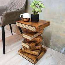 Look for patio accent tables that work well with your decor scheme. Mango Trees Book Stack Raintree Wood Side Table Corner Stool Planet Stand Buy Side Tables 826820309167
