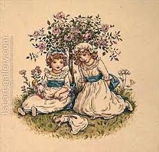 1) a sign blank, metal or wood in whatever size you would like, this one is 16 x 24 2) design idea, text or artwork, i laid mine out in coreldraw but you can use whatever your comfortable with or just draw on the surface 3) paint, i used sherwin williams latex acrylics 4) brushes, i used cheap brushes i got in a 25 pack at a big store retailer 5) sandpaper, transfer paper 6) not necessary. Kate Greenaway