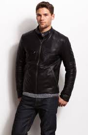 Shop with confidence on ebay! Armani Exchange Reversible Leather Moto Jacket A X Armani Exchange Http Www Amazon Com Dp B0 Leather Jacket Outfit Men Leather Jacket Outfits Leather Jacket