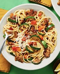 Pork Sausage And Garlic Herb Spaghetti In 2021 Pork Sausage Recipes Dinner Hello Fresh Recipes Pork Sausage Recipes