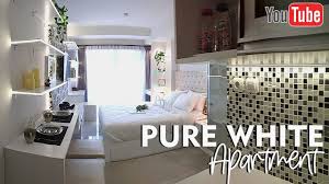 2.5 #5 desain interior apartemen dengan rak gantung elegan. Contoh Inspirasi Interior Desain Apartemen Minimalis 3 Kamar Tidur Youtube