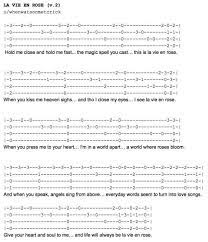 La Vie En Rose Ukulele Tab Ver 2 Ukulele Songs Ukelele Chords Ukulele Songs Ukulele