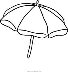 Finger puppets coloring page one click here for pdf format. Beach Umbrella Coloring Page Sombrilla Playa Para Colorear Clipart Large Size Png Image Pikpng