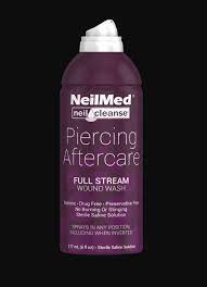 Should I Soak Or Spray Neilmed S Guide To Saline Soaks Neilmed Piercing Aftercare