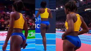 BEST ASS | Хадди Санья - Прыжки в длину | Khaddi Sagnia - Long Jump - World  Indoor Championships - YouTube