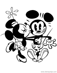 Mickey, minnie holding hands pdf link. Mickey Mouse Tv Series Coloring Pages 2 Disneyclips Com