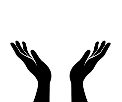 Hands Icon Vector In 2021 Hands Icon Hand Logo Logo Design Inspiration Creative