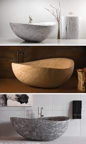 These stone bathtubs are a beautiful composition of earth's elements. 8 Stunning Examples Of Bathtubs Made From Solid Stone