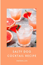 23 Dog Themed Cocktail Recipes From The Mad Dog To The Salty Dog Cocktail Vodka Recipes Easy Salty Dog Salty Dog Cocktail Recipe